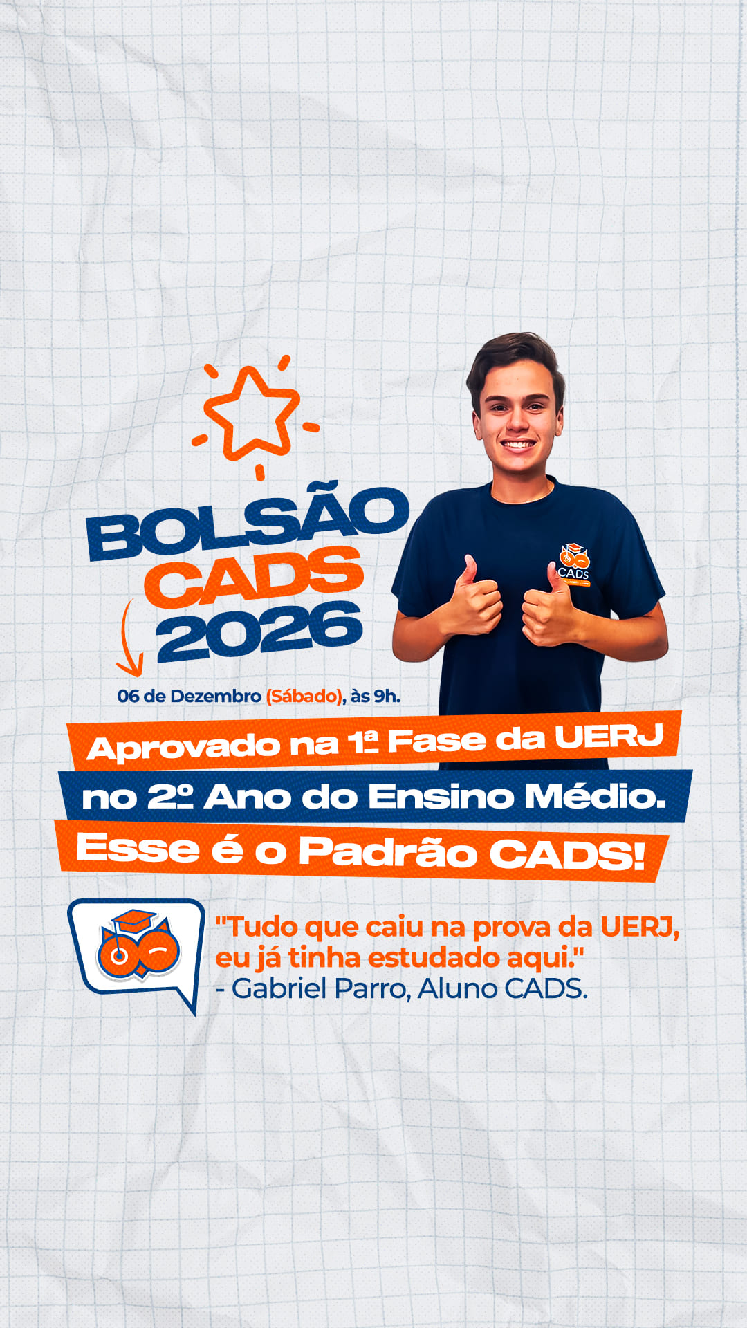 CAMPANHA BOLSAO CADS 2026 BANNER MOBILE